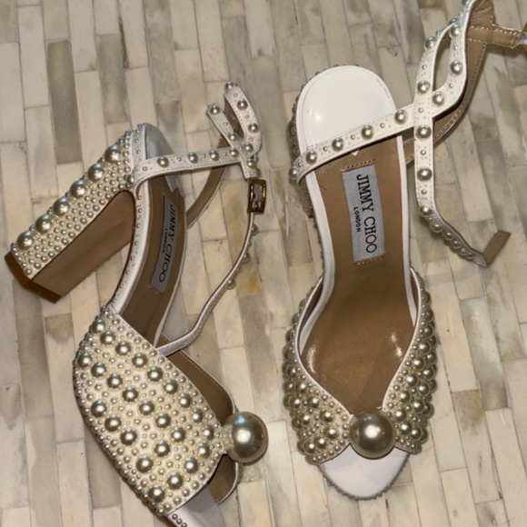 Jimmy Choo Pearl heels - Picture 2 of 2